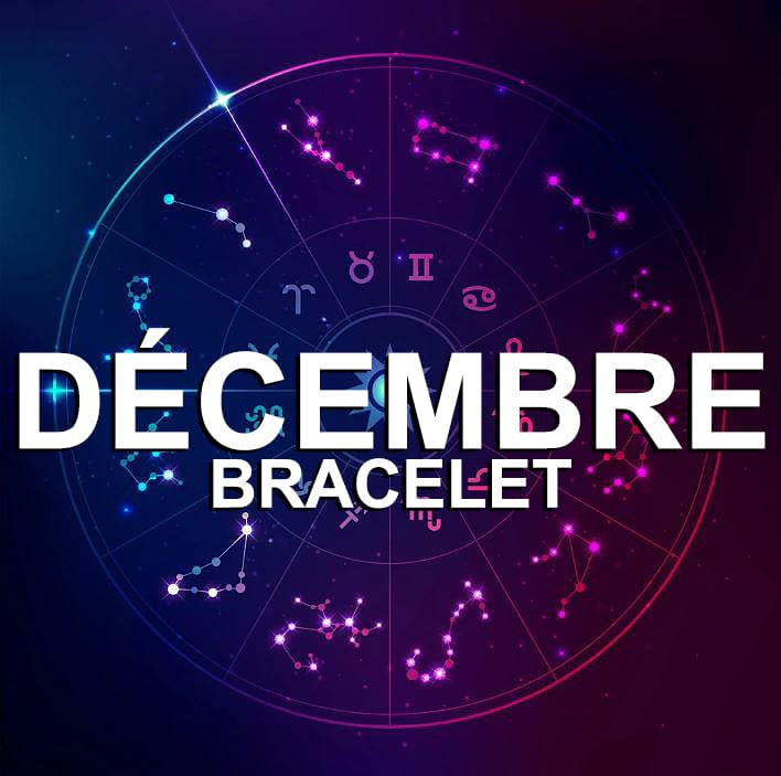 Bracelet Pour Le Signe Du Zodiaque Décembre