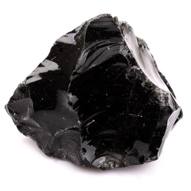 pierre obsidienne noire